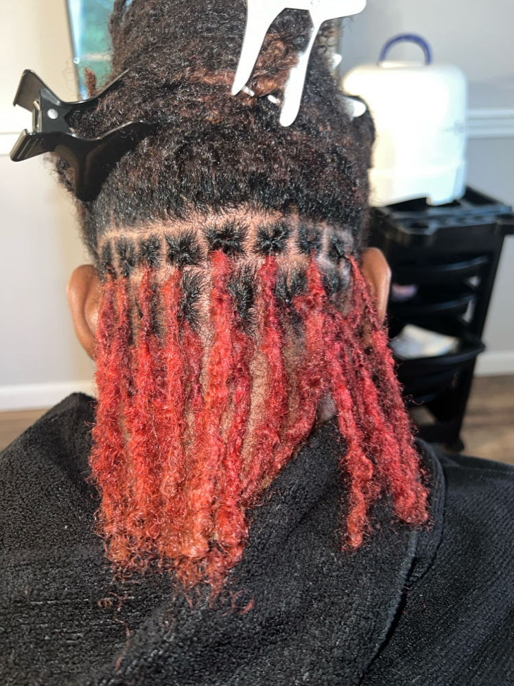 Loc Re-tie at Rosegold Beauty in Brockton, MA