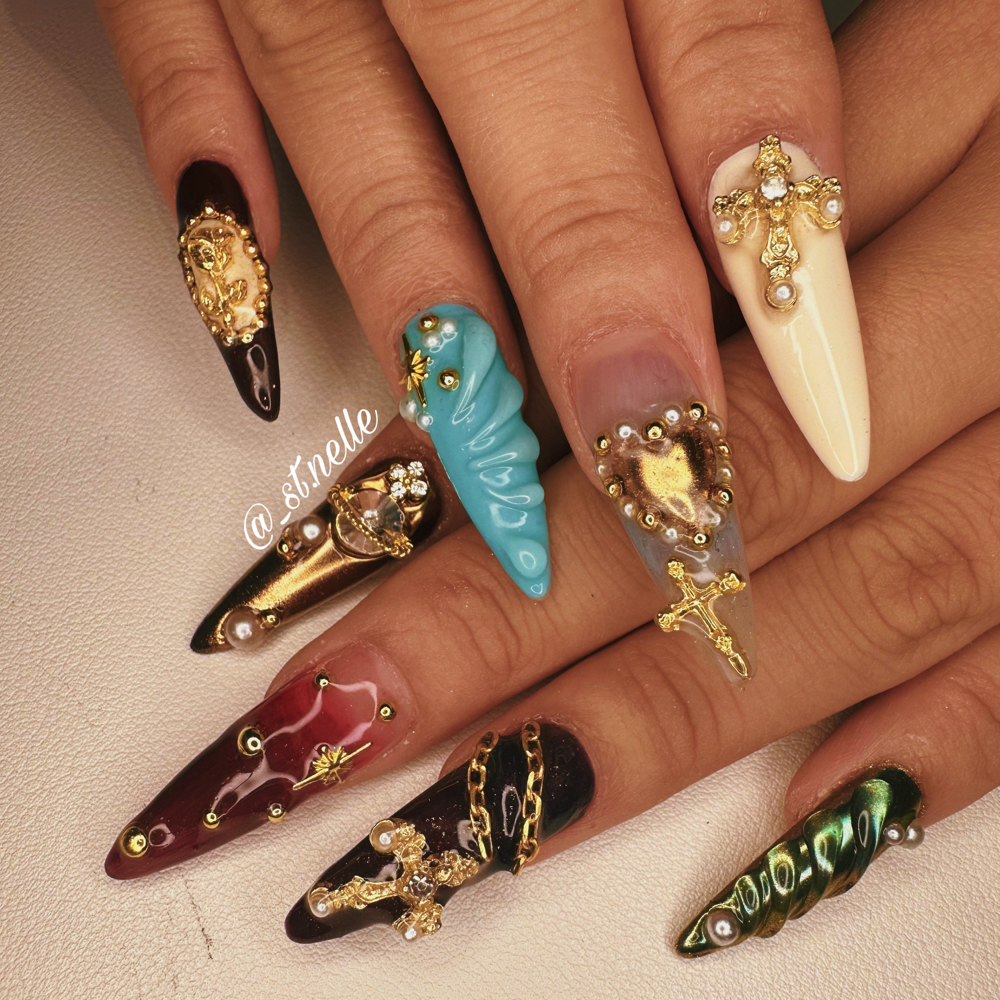 Add Complex Nail Art