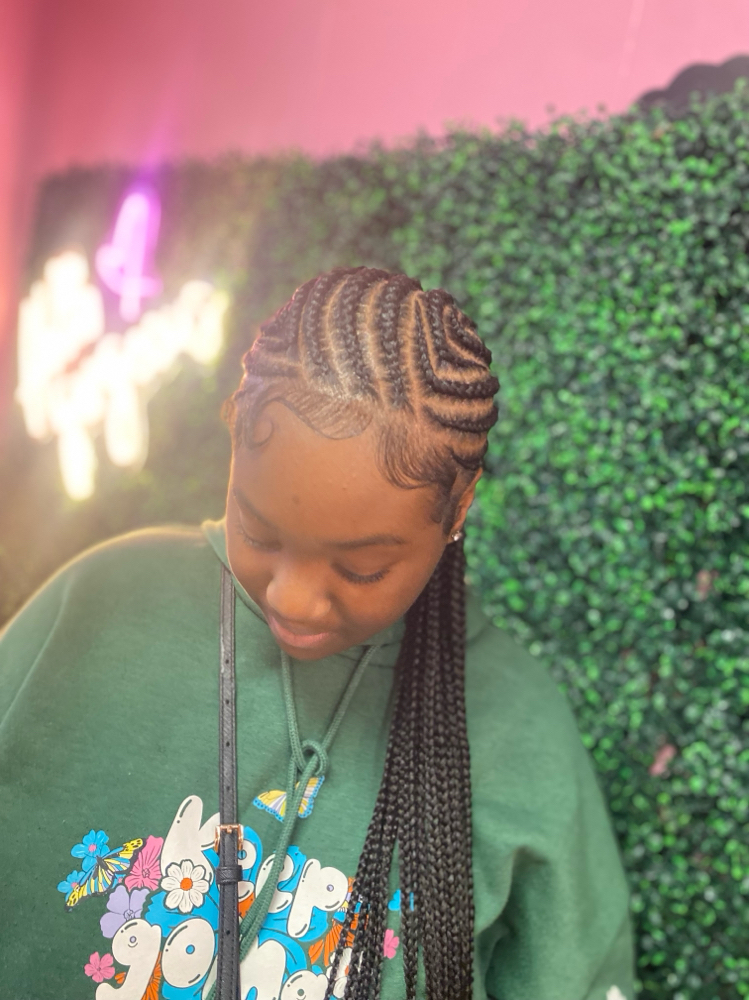 Med Curvy Braids