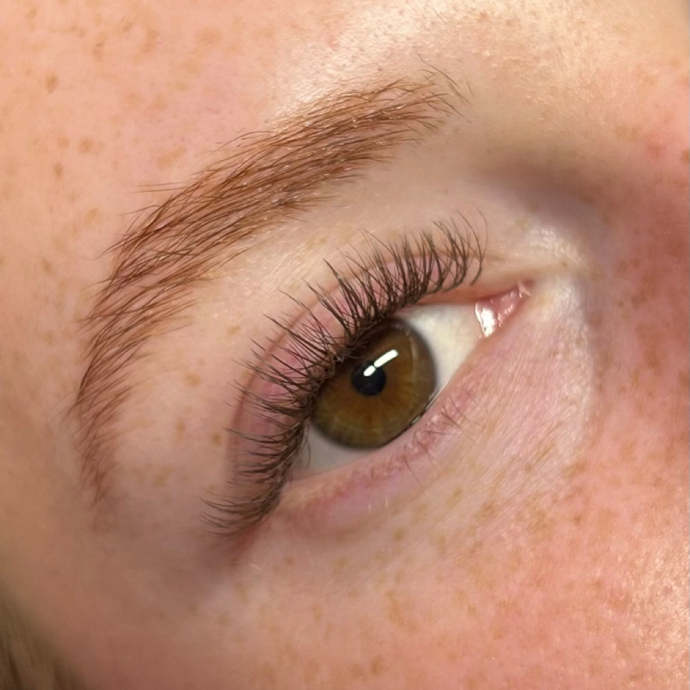 Brown Lash Extensions at Rustic Chic Lashes & Brows in Weatherford, TX
