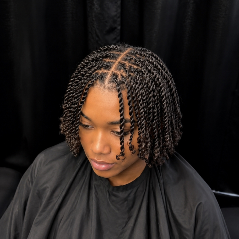 Natural Hair Styles at Hollywood Hair Studio in Fredericksburg, VA