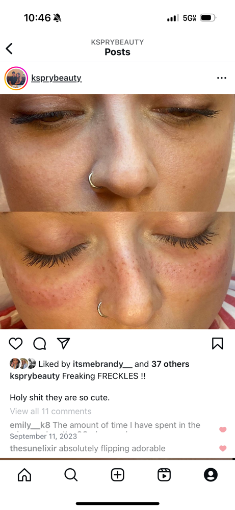 Pmu: Freckles