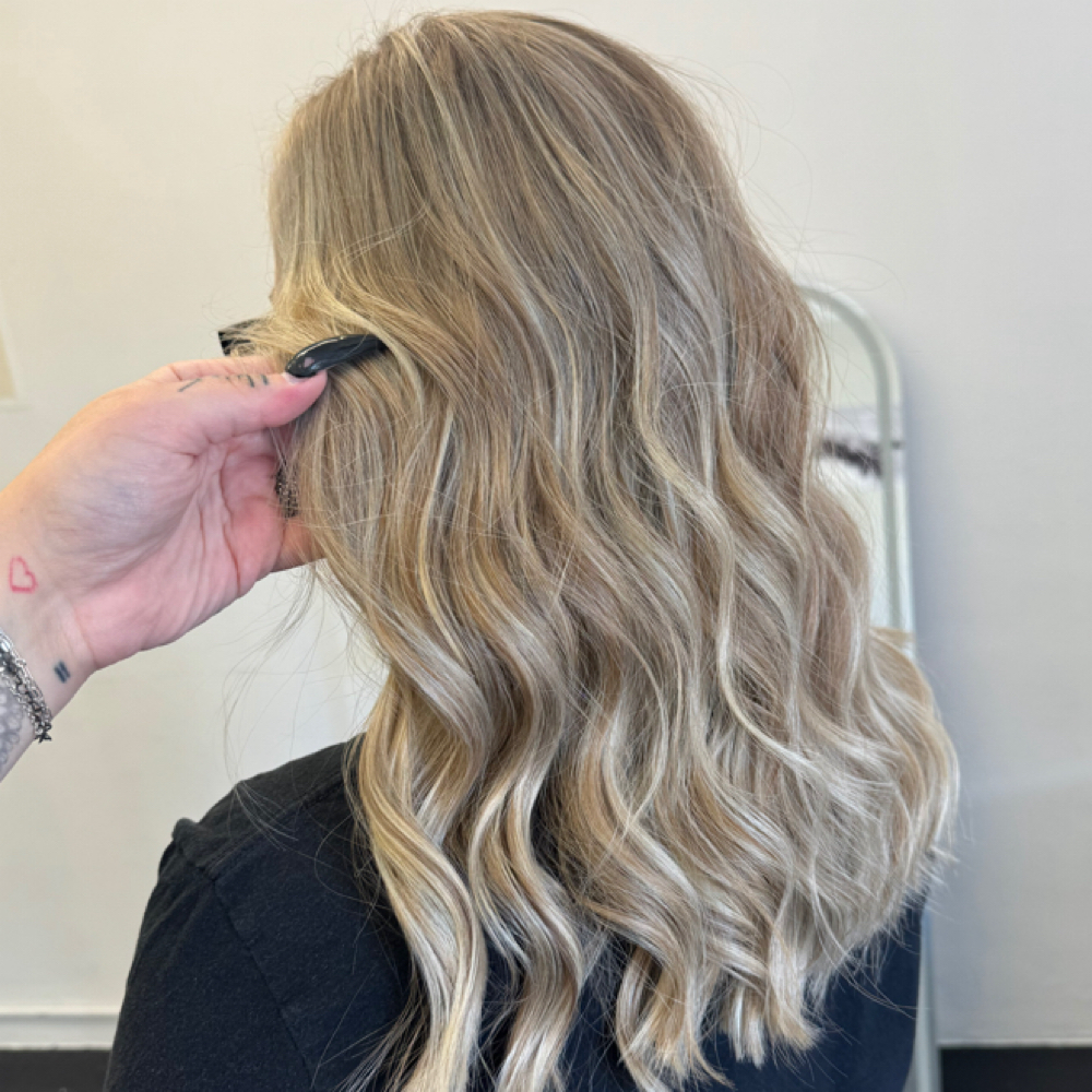 Partial Balayage at Hardin’s Hardcore Beauty in decatur, TX