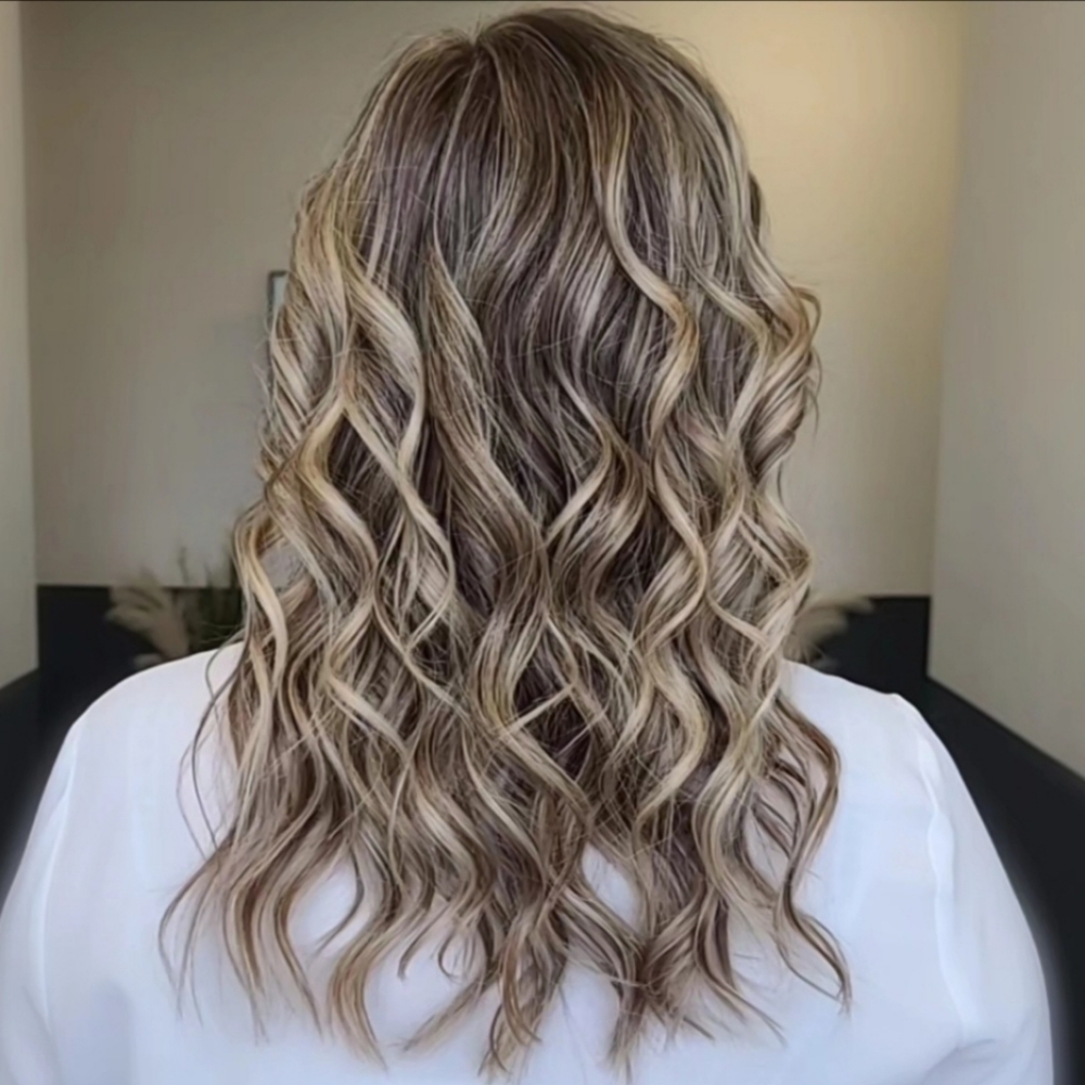 Full Highlight With Haircut at Salon Peridot, LLC in Washington Twp, MI