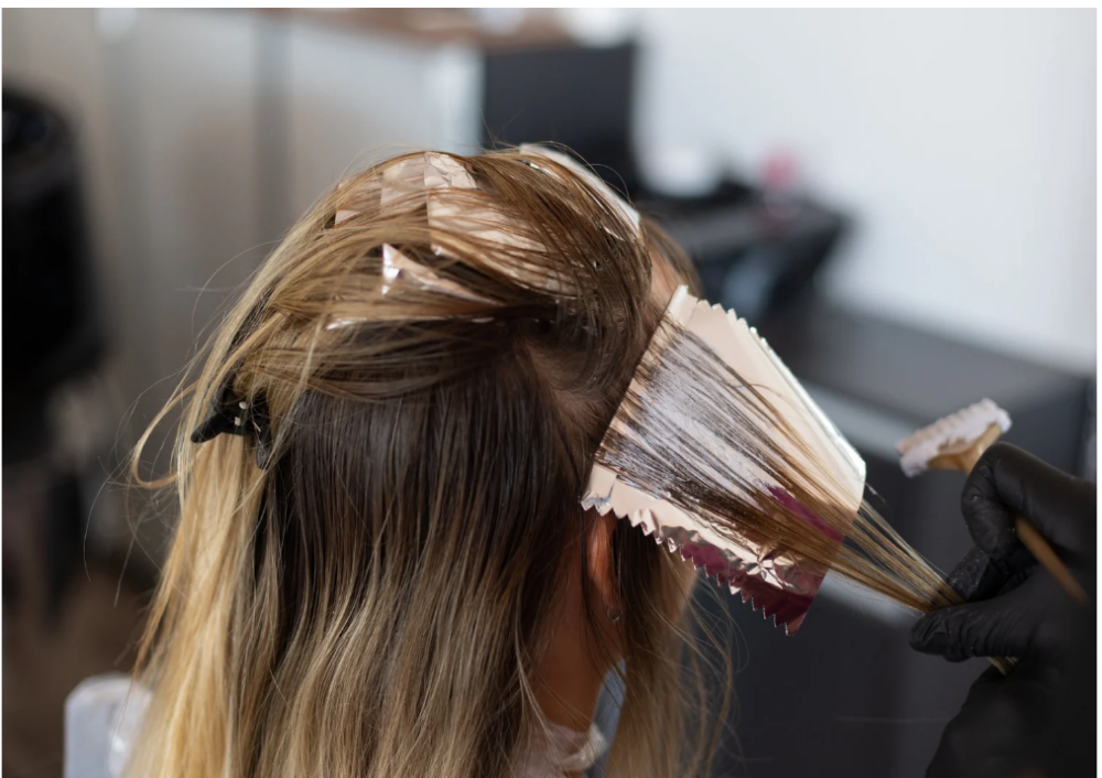 Partial Highlight With Blowout