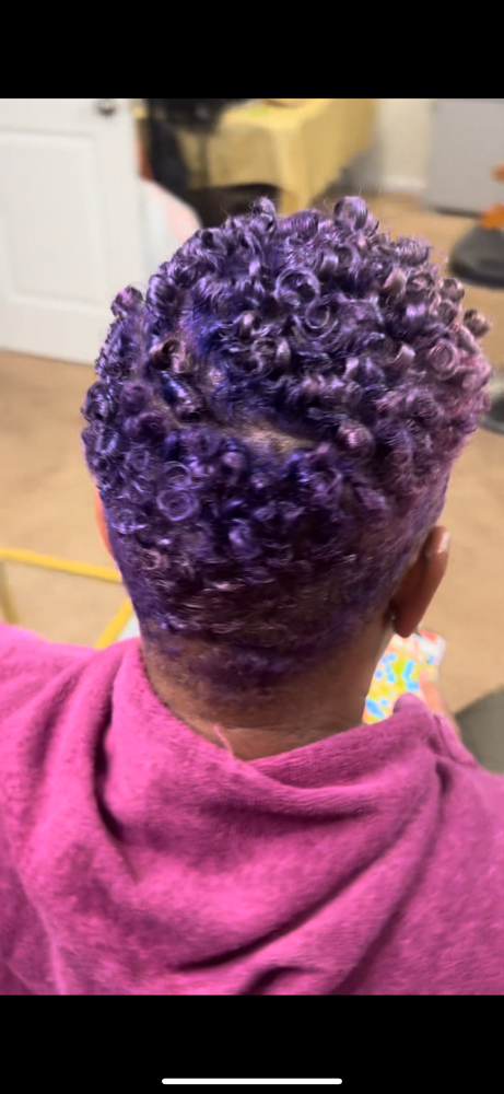 Natural Hair (Gel Coils) at U’Neek HairStoree, Hair Artistry Salon in Stafford, VA