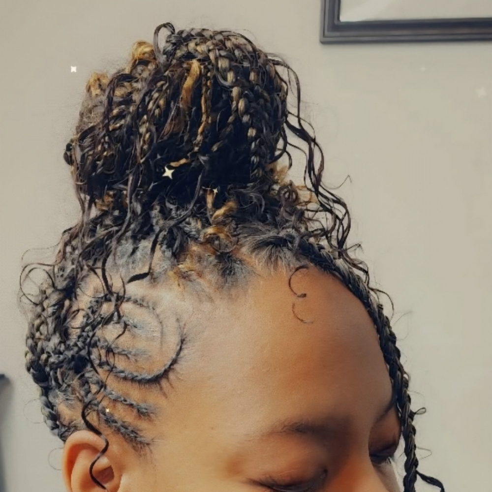 Faulani W/Boho Knotless at LG Stylez LLC in Fraser, MI