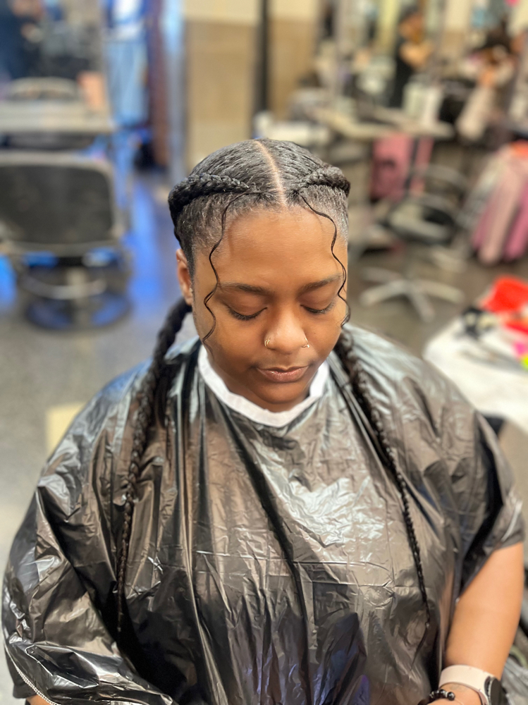 2 Feed-In Stitch Braids
