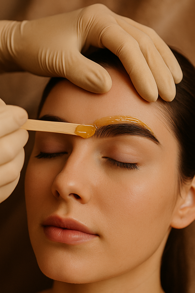 Brow Lamination, Wax, + Tint