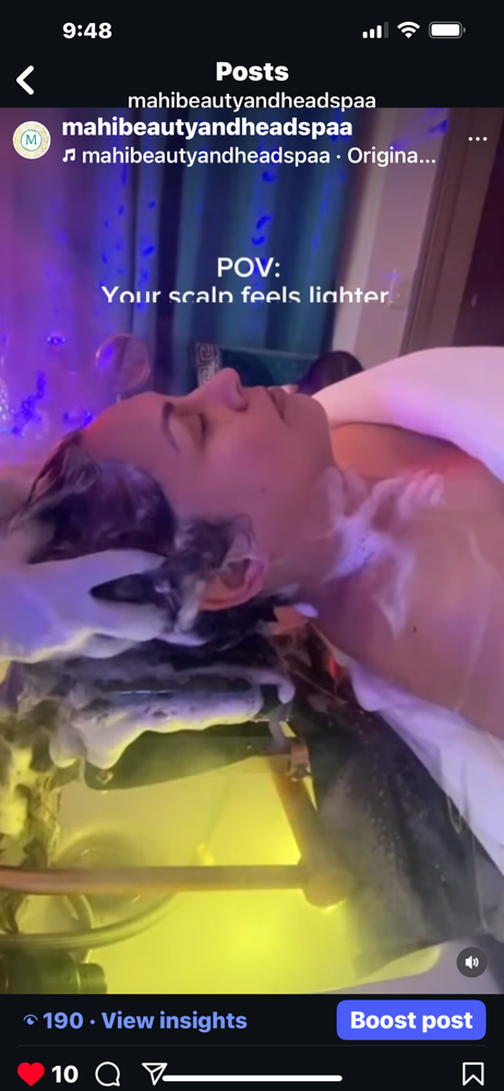 Deluxe Scalp Detox  (Women only)