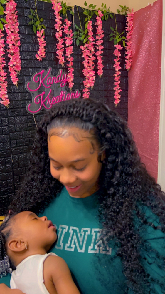Frontal wig Install