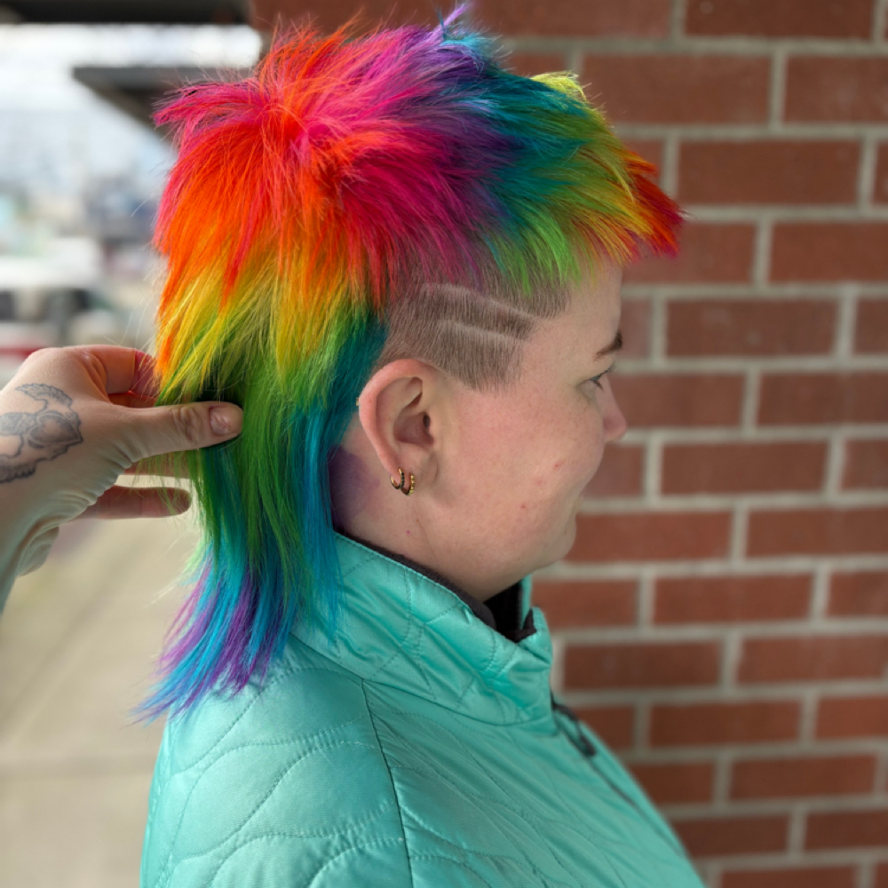 Vivid Color Service 🌈 at Luna Luxe in Olympia, WA