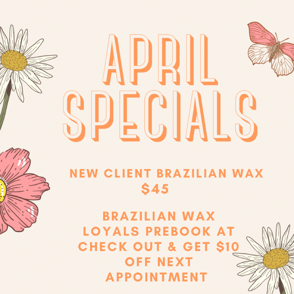 April Specials at Barehaus Esthetics in Weslaco, TX