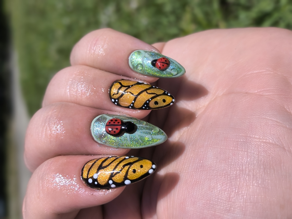 3D Nail ART (Sculpted Objects)