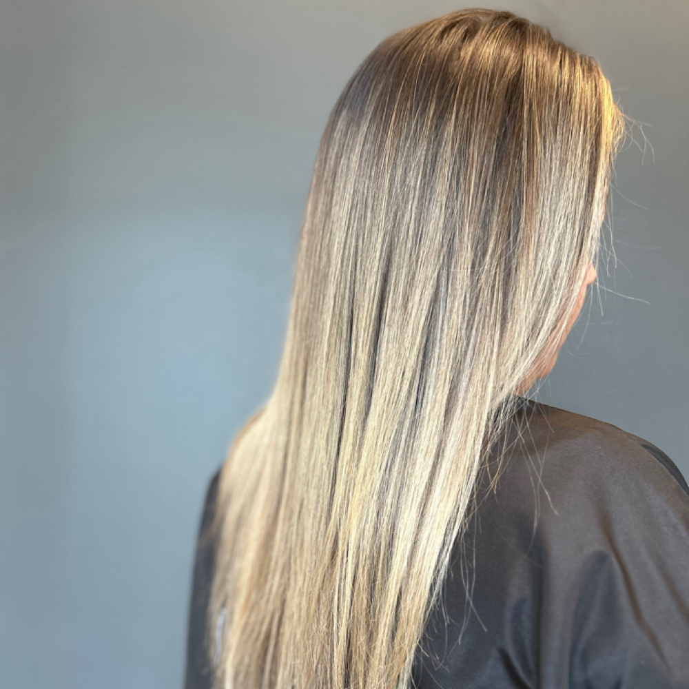 Partial Highlights at Halo Color and Curl Salon in Boca Raton, FL