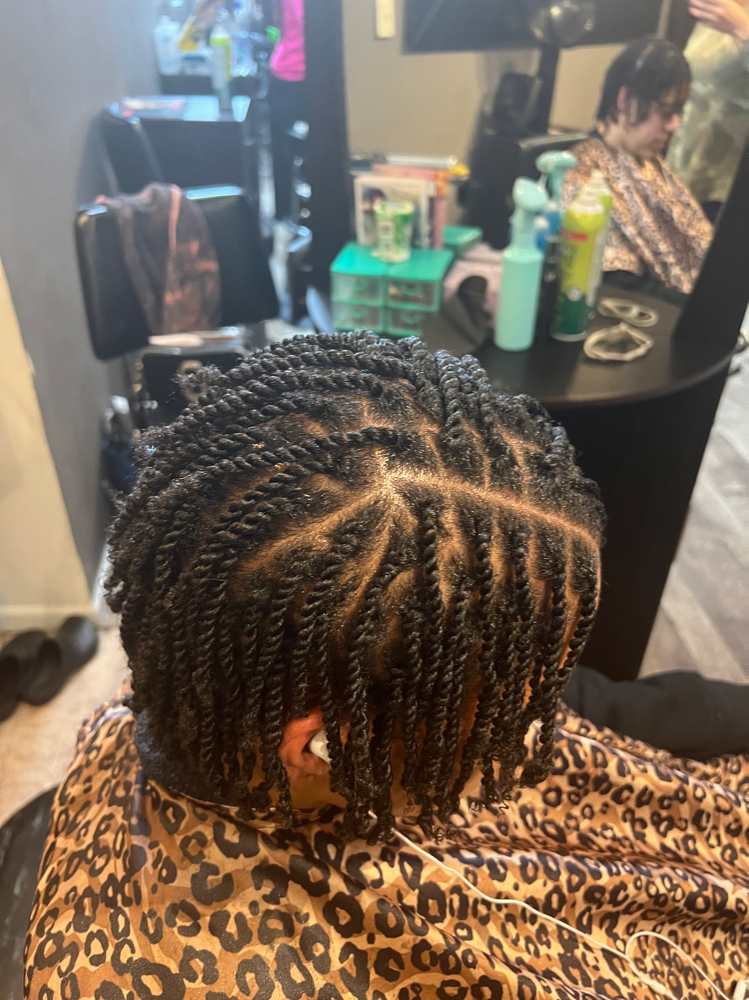 Two Strand Twist Start-Smedium