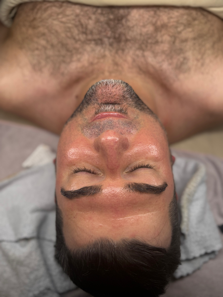 Men's facial