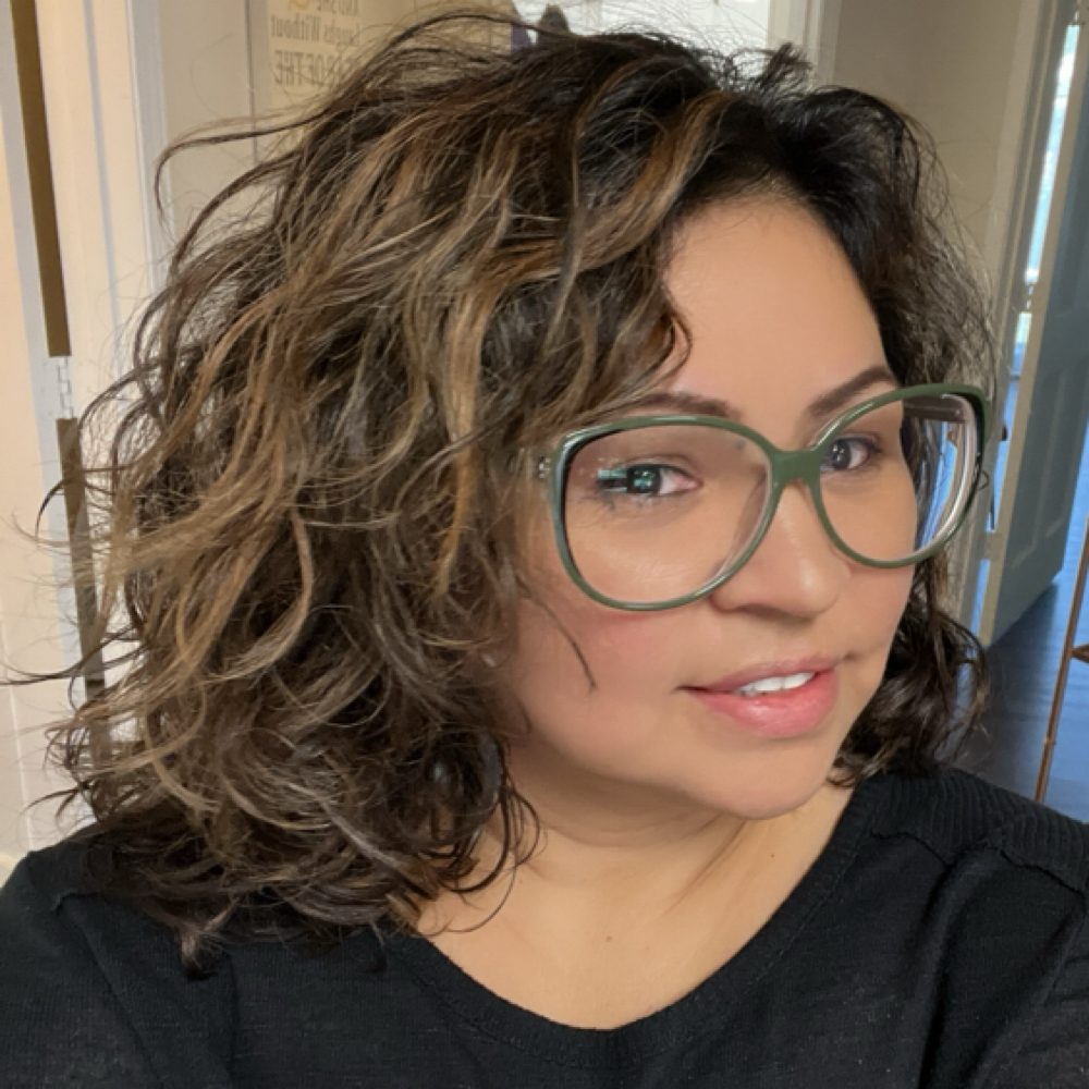 Curly colour/Highlites at Salon Fibre in Amarillo, TX