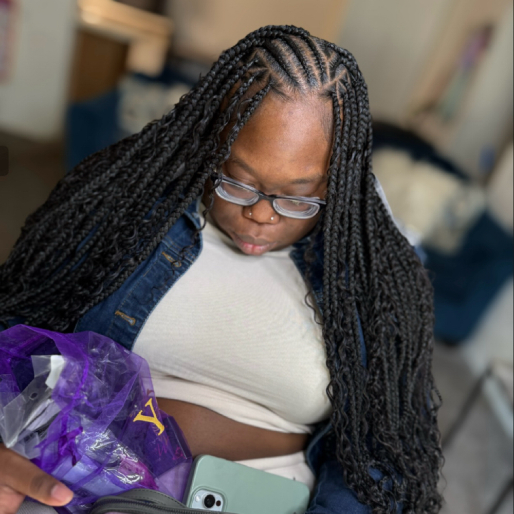 Tribal Braids Medium at damia johnson in Greenville, SC