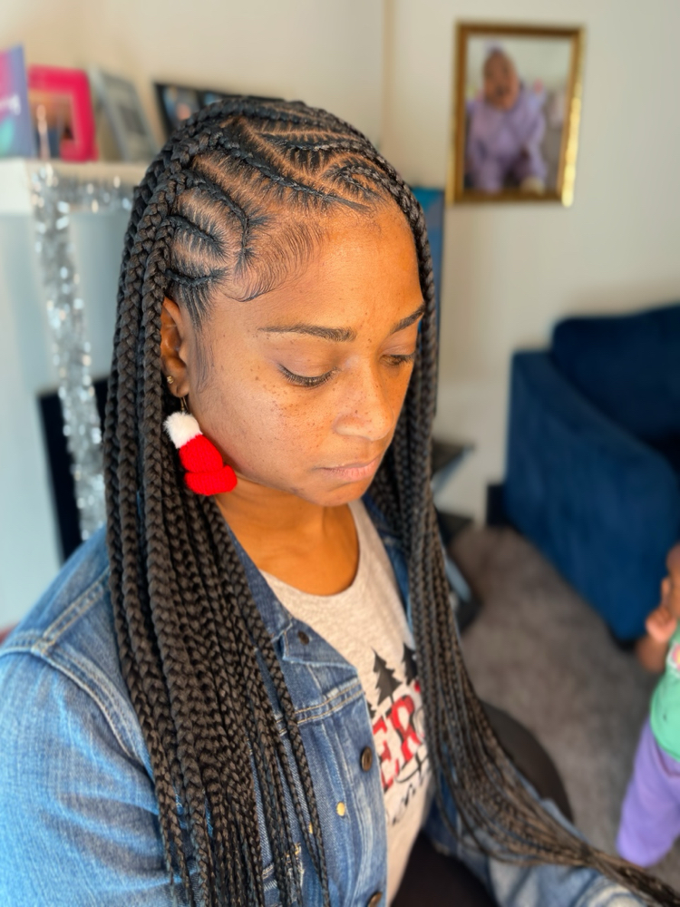 tribal braids (medium)