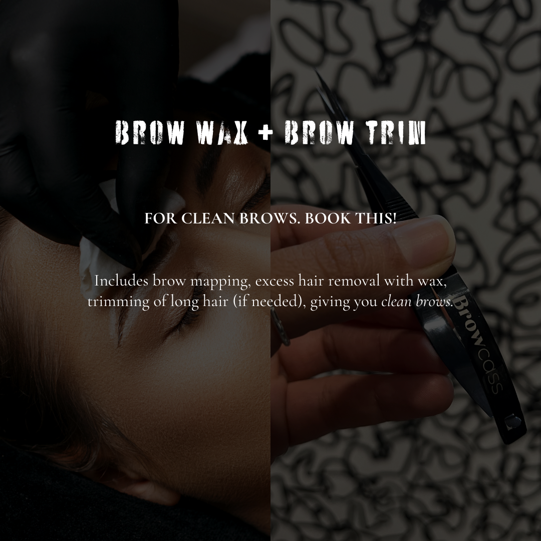 Brow Wax + Trim