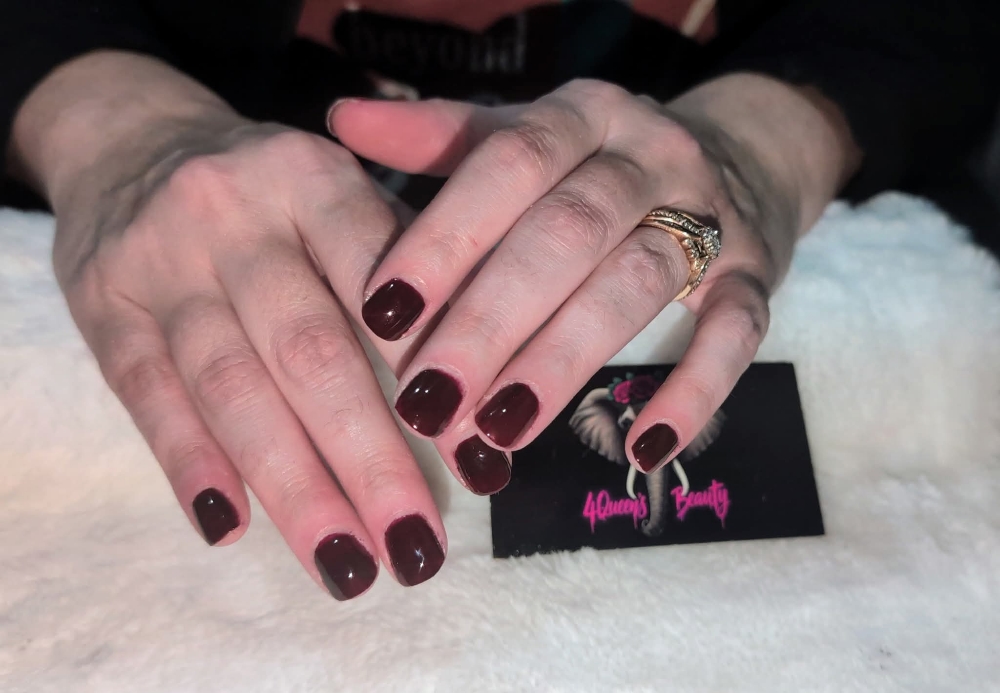 Classic Manicure at 4 Queens Beauty in Groveton, TX