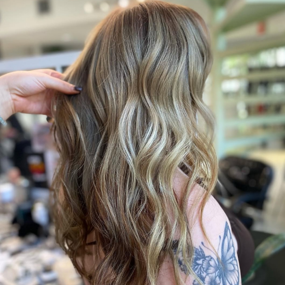 Partial Custom Highlights at Melodramatic Hair in Chattanooga, TN