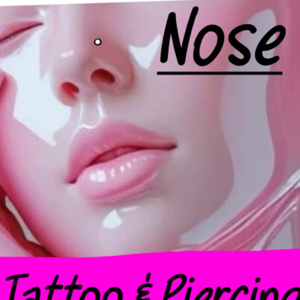 Nose at The crown ink studio in Corpus Christi, TX