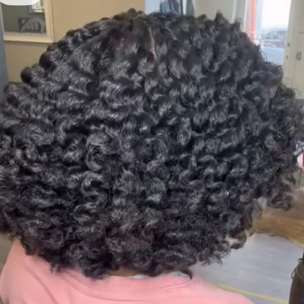 Twist Out / Braid Out at Crown Growth&Beauty in Clarksville, TN