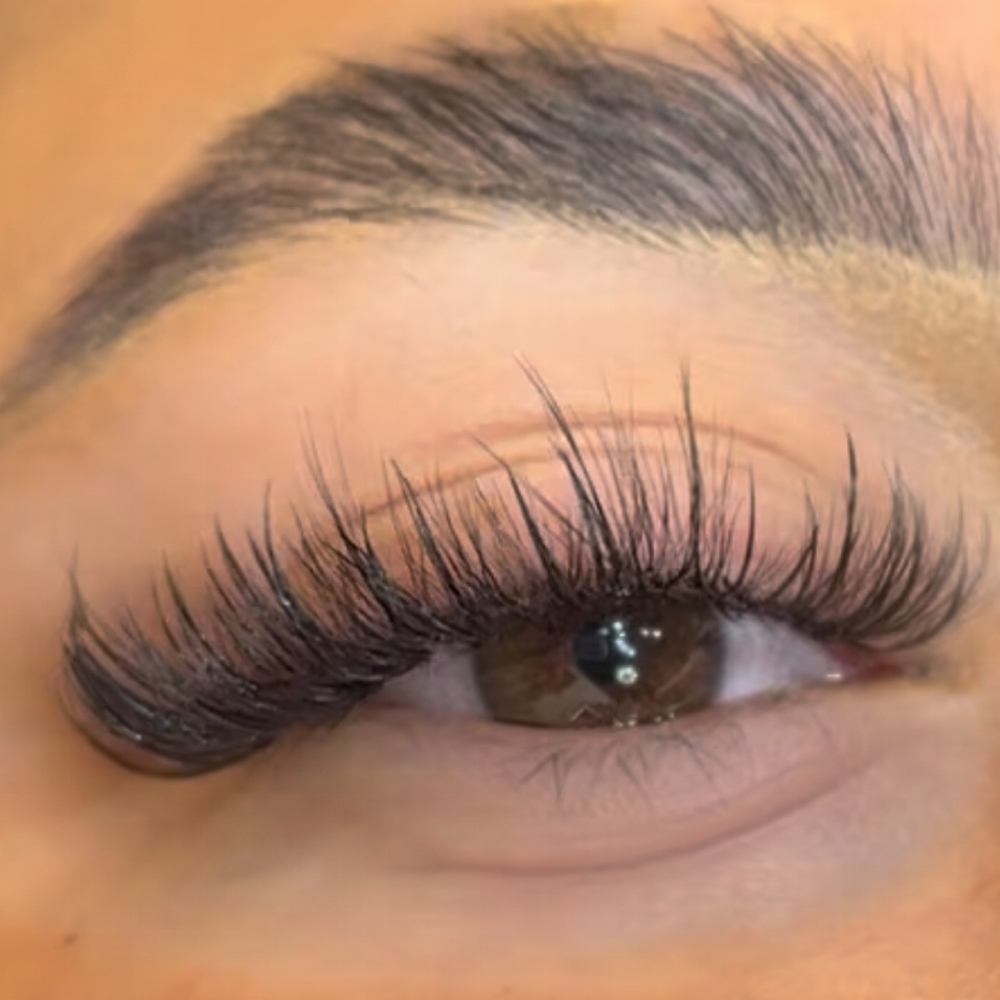 Lash Extensions Wispy Hybrid at Honey Bee Beauty By Giselle in Midland, TX