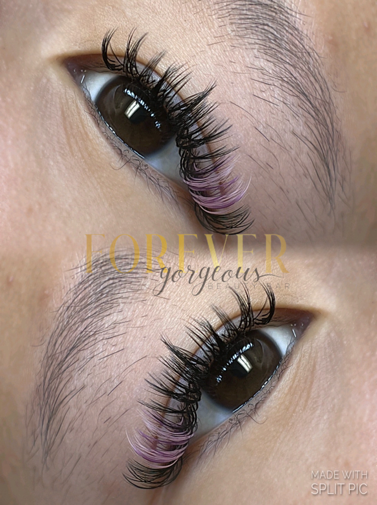 Add On Color Lashes