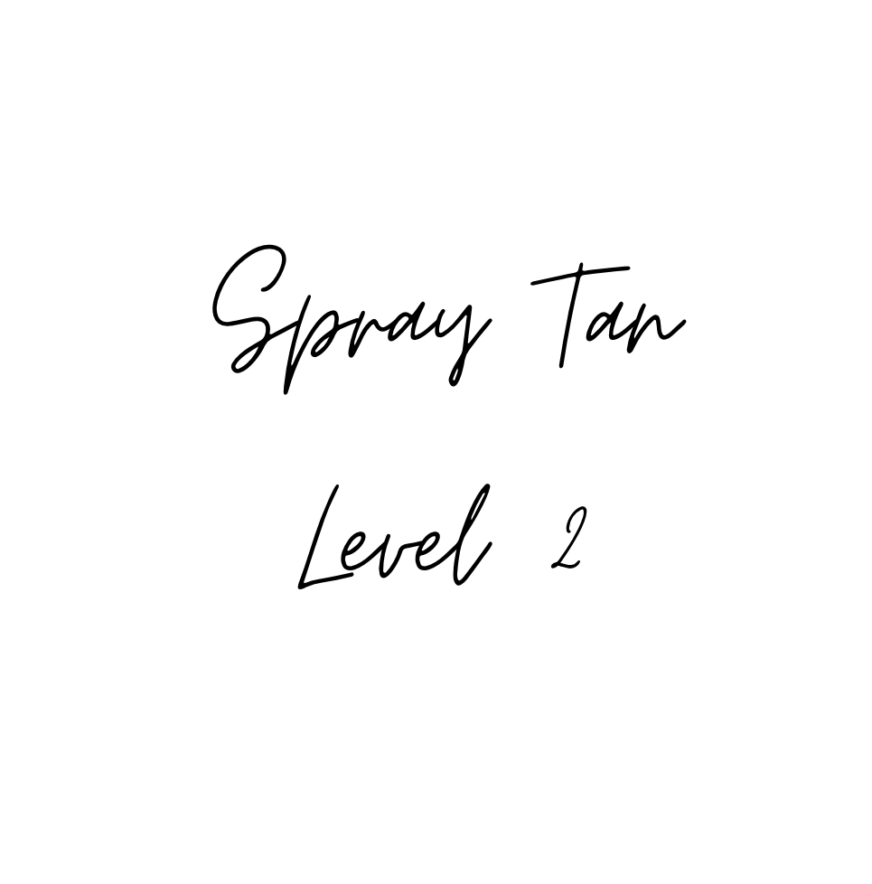 Spray Tan Level 2