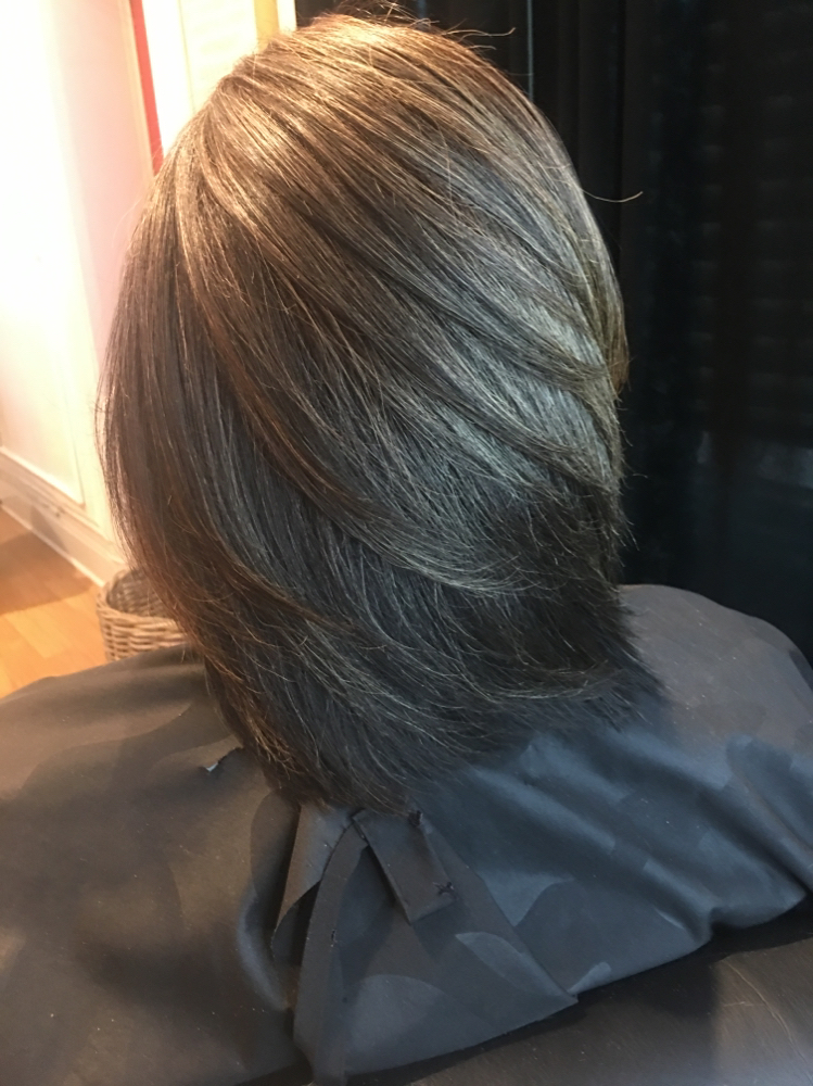Relaxer Touch Up + Style