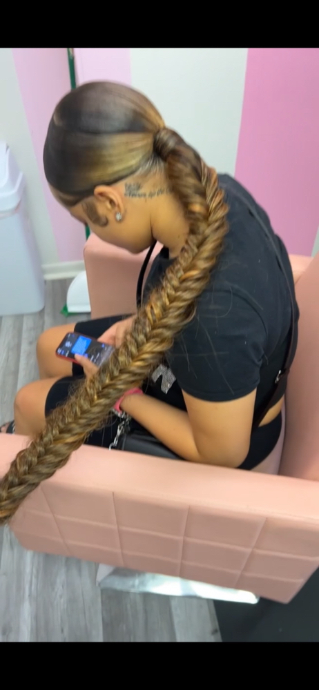 Fishtail With Swoop/bang