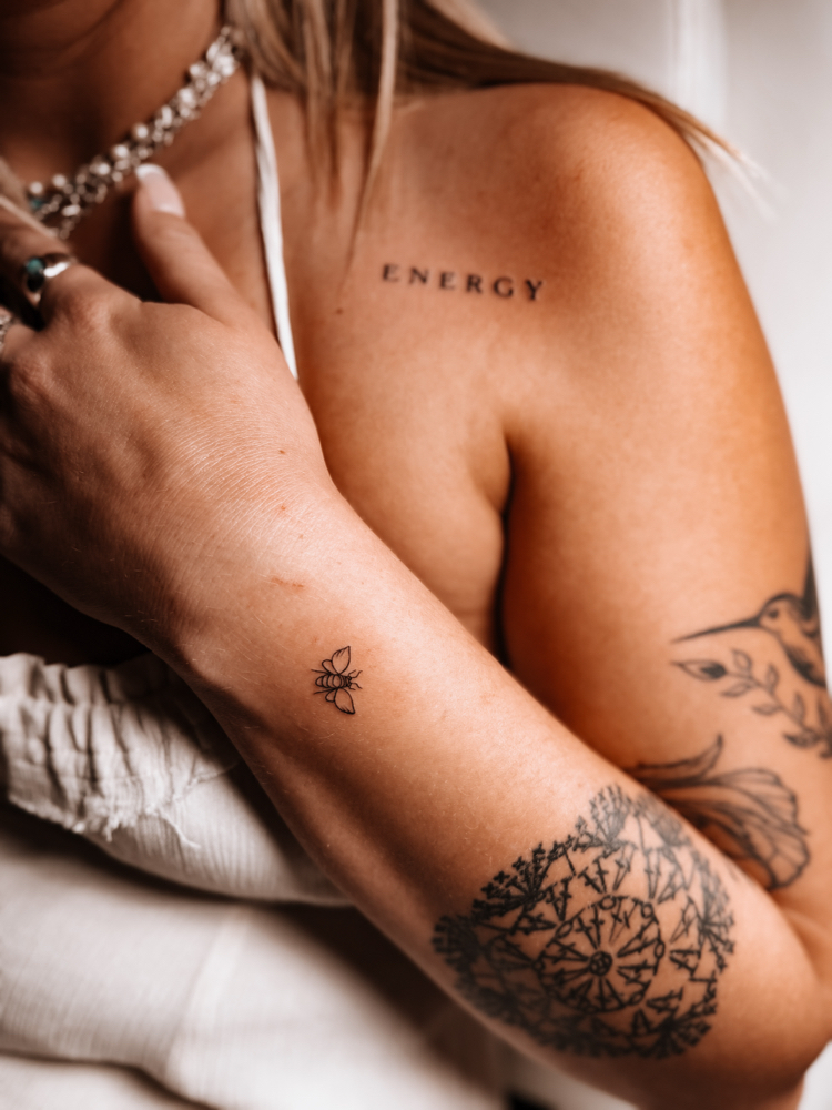 Tiny Name/ Symbol Tattoo