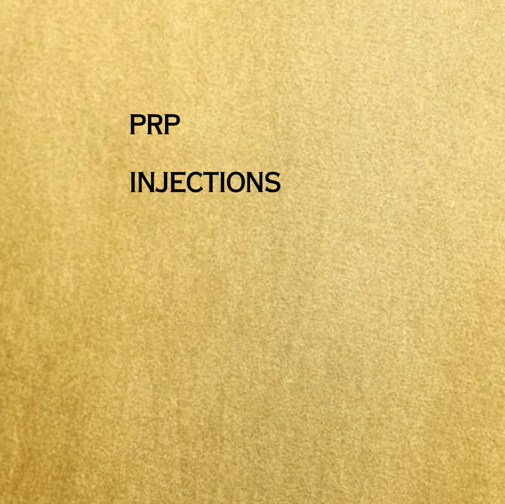 Platelet Rich Plasma Injections