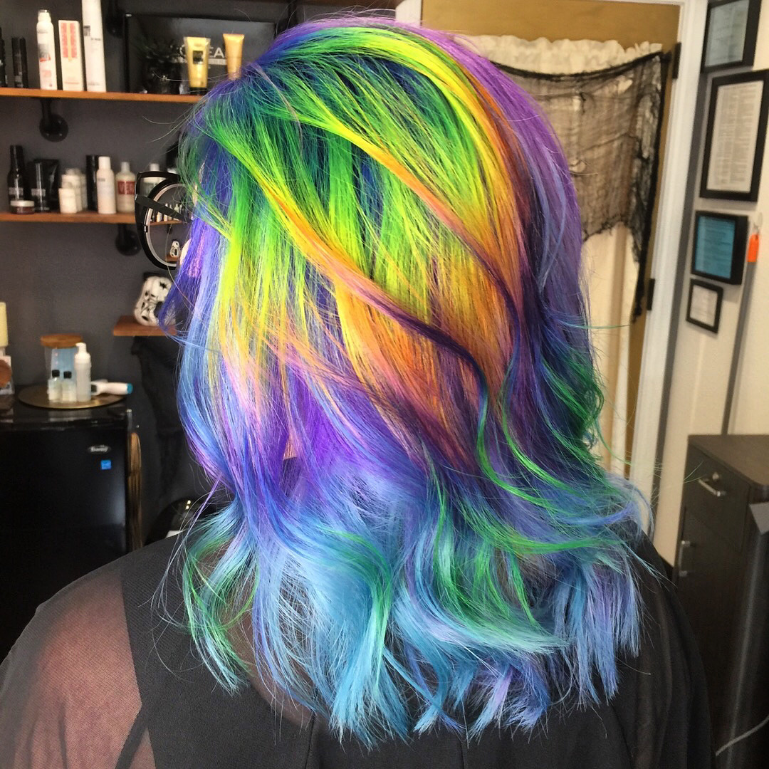 Fantasy color retouch