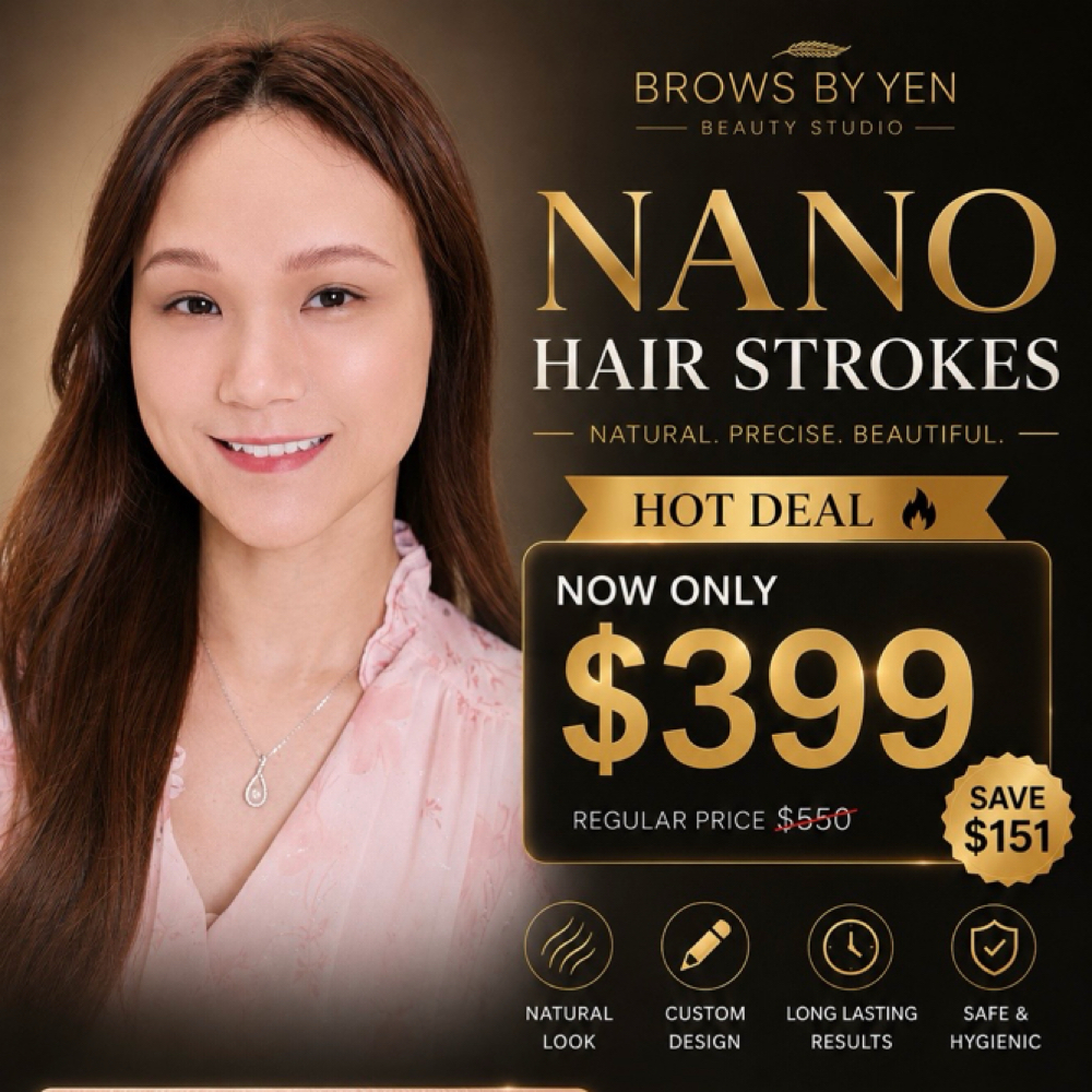 Nano Hairstrokes at Brows by Yen in Houston, TX