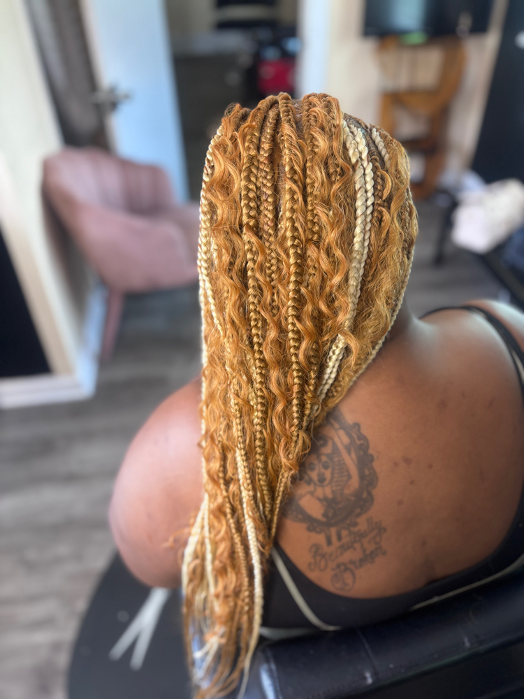 medium Mohawk Braids at The Braid Boutique 706 in Augusta Ga, GA