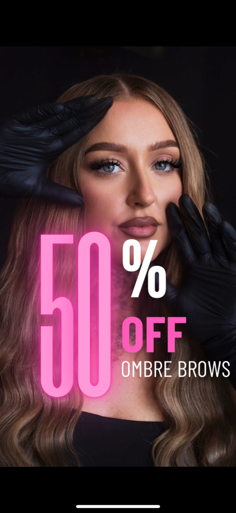 50 % Off Ombre Brow - Black Friday