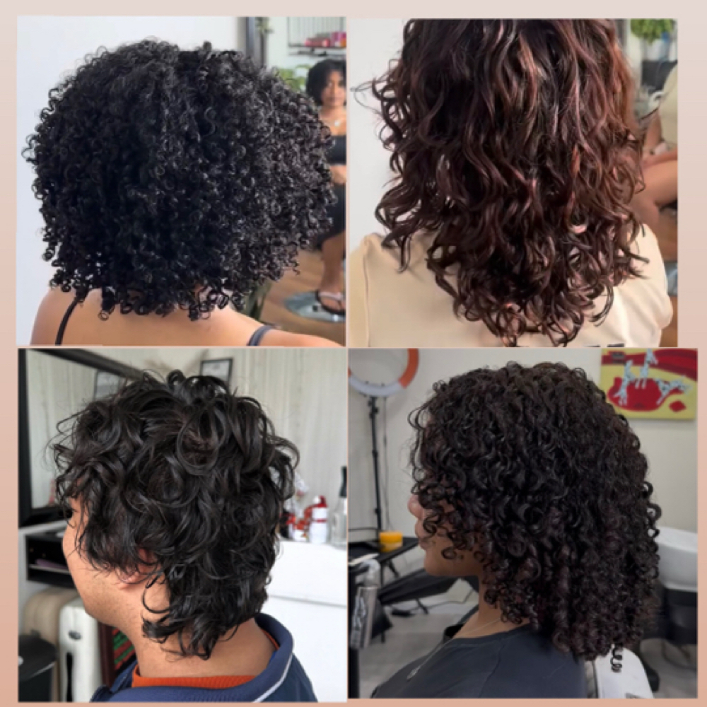 Curly Cut at 323StarBby in Los Angeles, CA