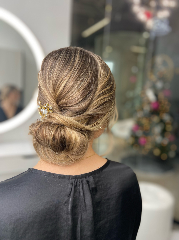 Bridal Hair Trial at Brushed in Dallas, TX