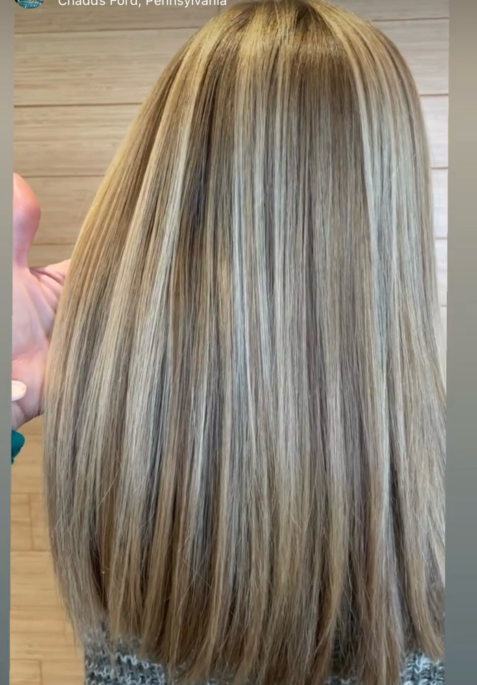 Full Highlight And haircut at Studio ReMi in Glen Mills, PA