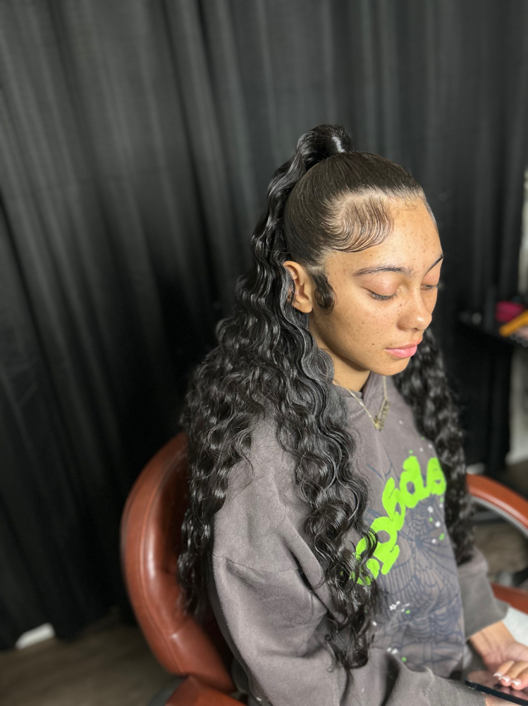 Half Up/Down  ♡︎ at The Hair Fairy in Riverside, CA