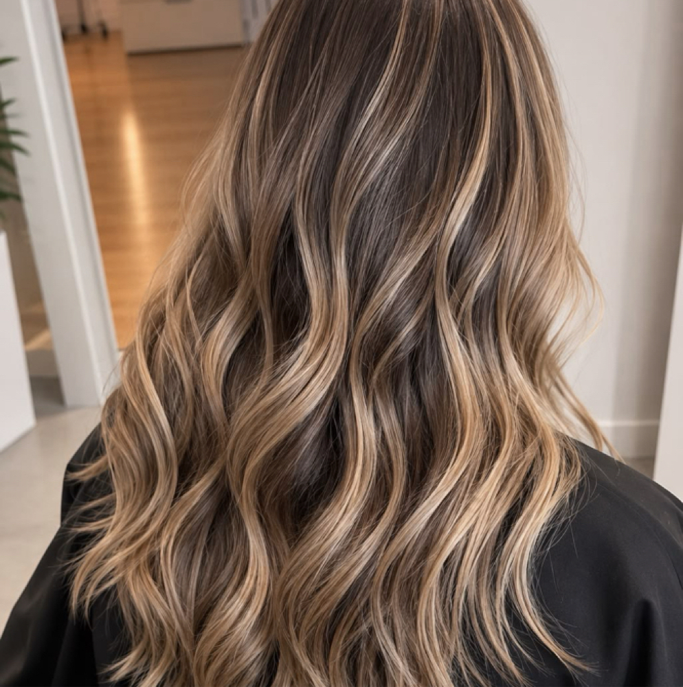 Balayage at Brittany George at Loft Esthetics Salon in Lambertville, MI