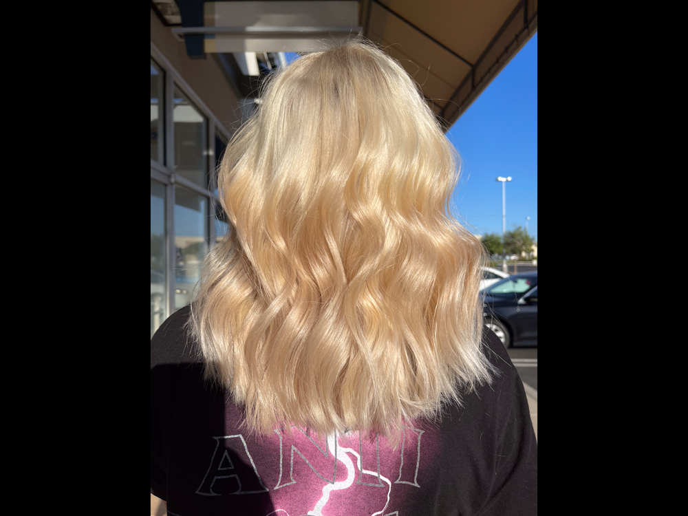 Full Head Blonde Or Bleach