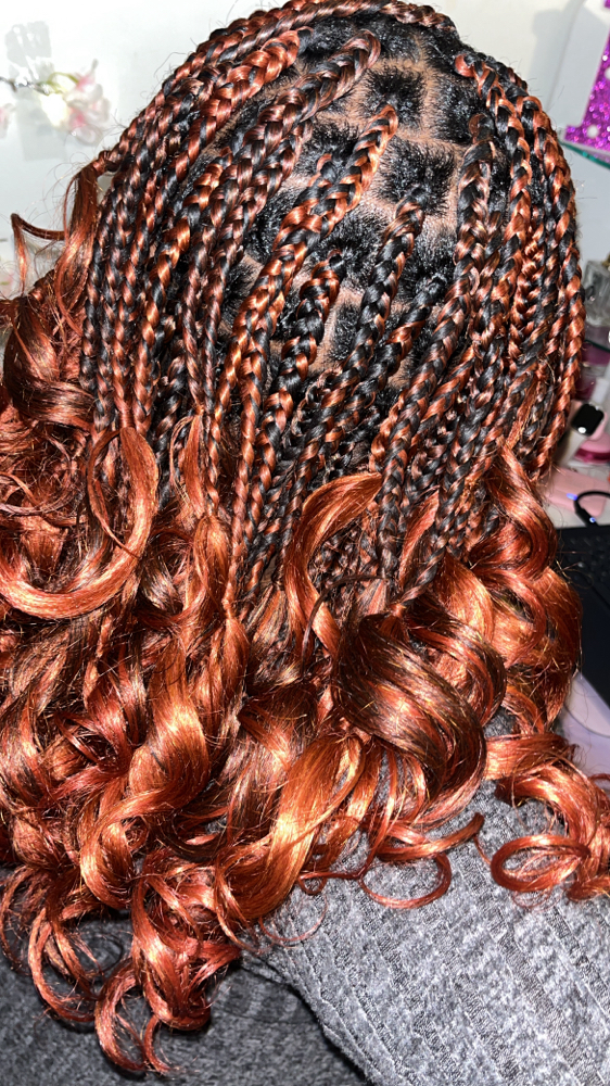 French Curl braids