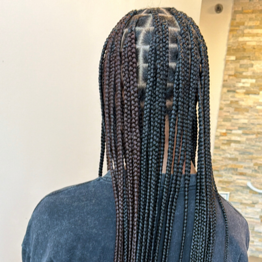 Medium Knotless Braids at MDM The Experience in Homewood, AL