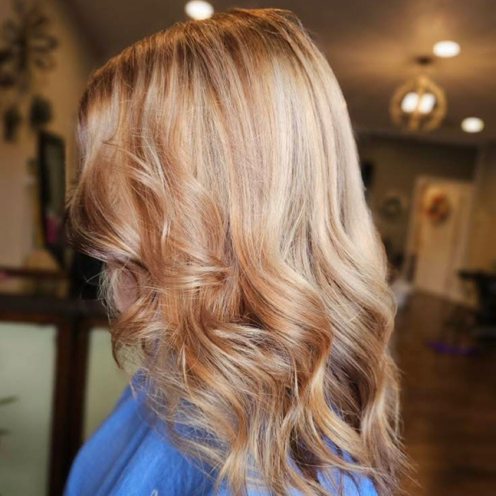 Partial Balayage at Hair by Tonya Hodge in Rossville, GA