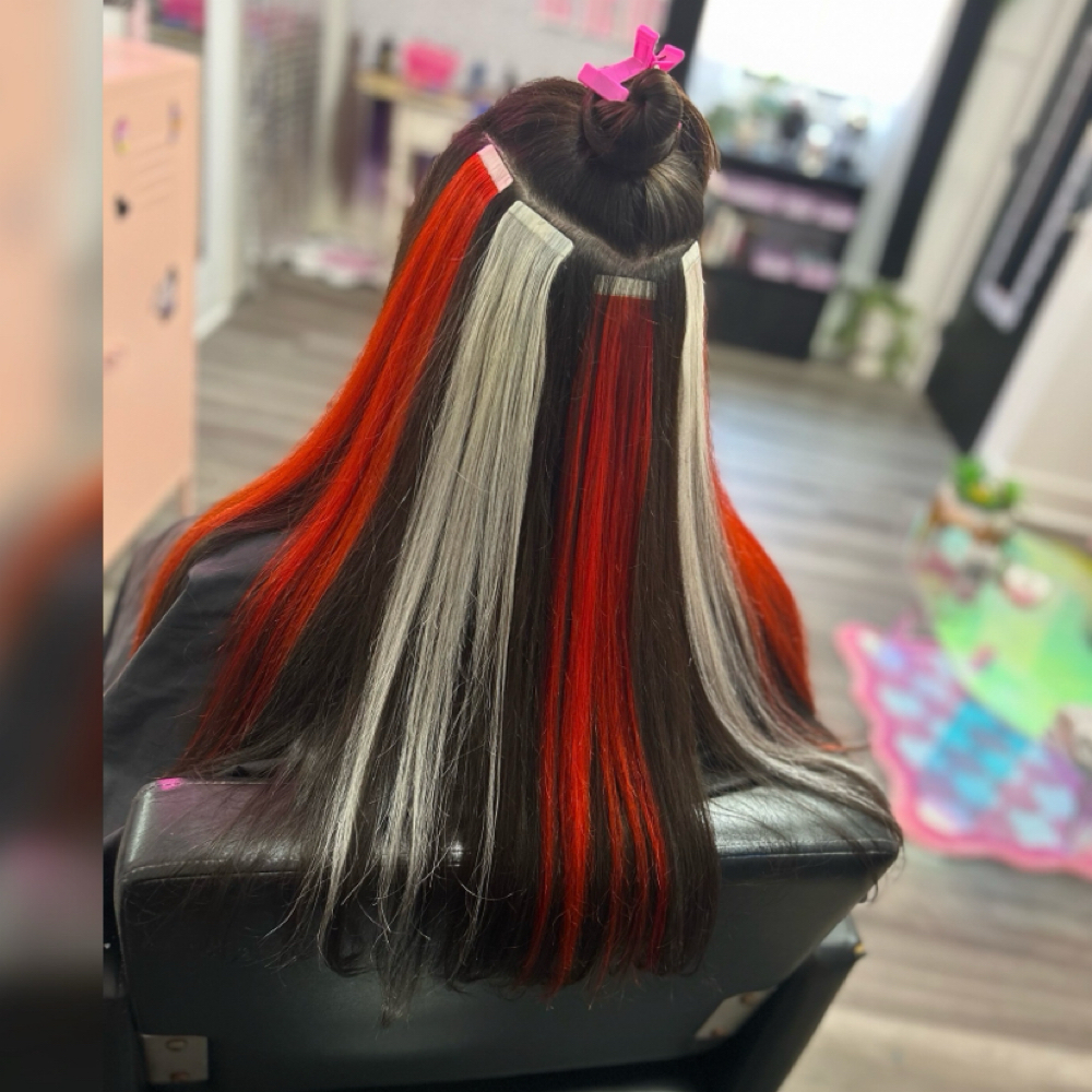 Tape In Installation- Partial at To Dye For By Stefanie in Victoria, TX